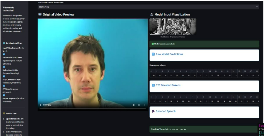 Sign language interface